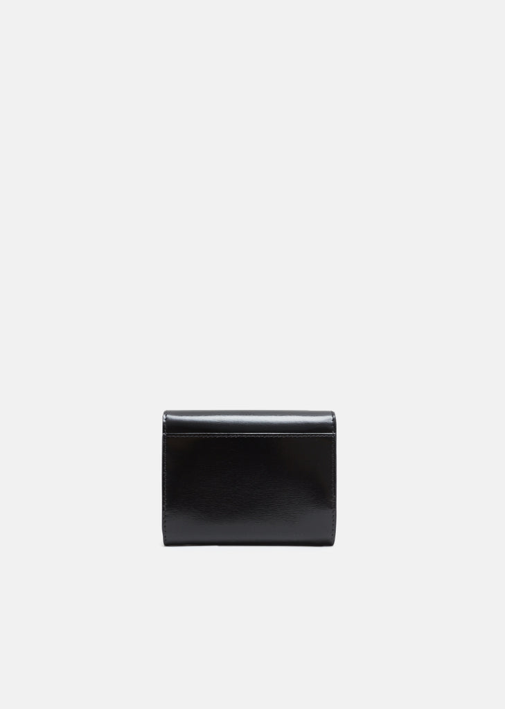 Short Wallet with Clasp Closure