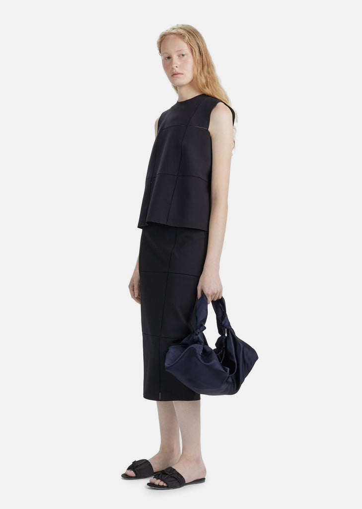 Medium Satin Ascot Bag