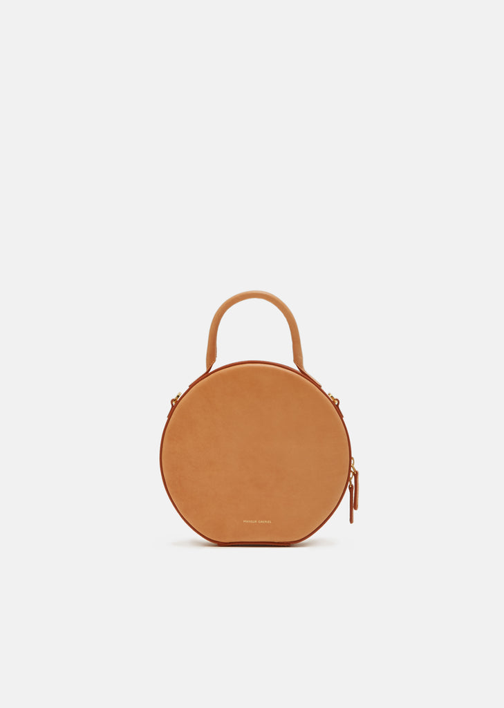 Vegetable Tanned Circle Crossbody Bag