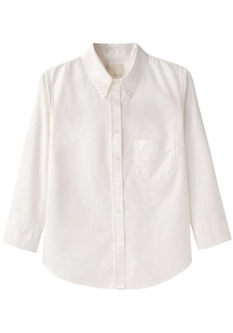 Cropped Sleeve Shirt