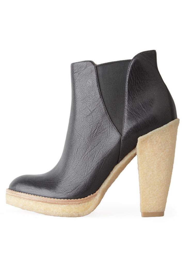 Crepe Platform Boot