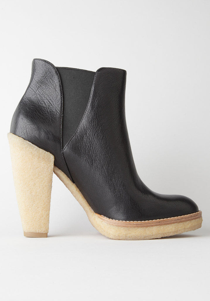 Crepe Platform Boot