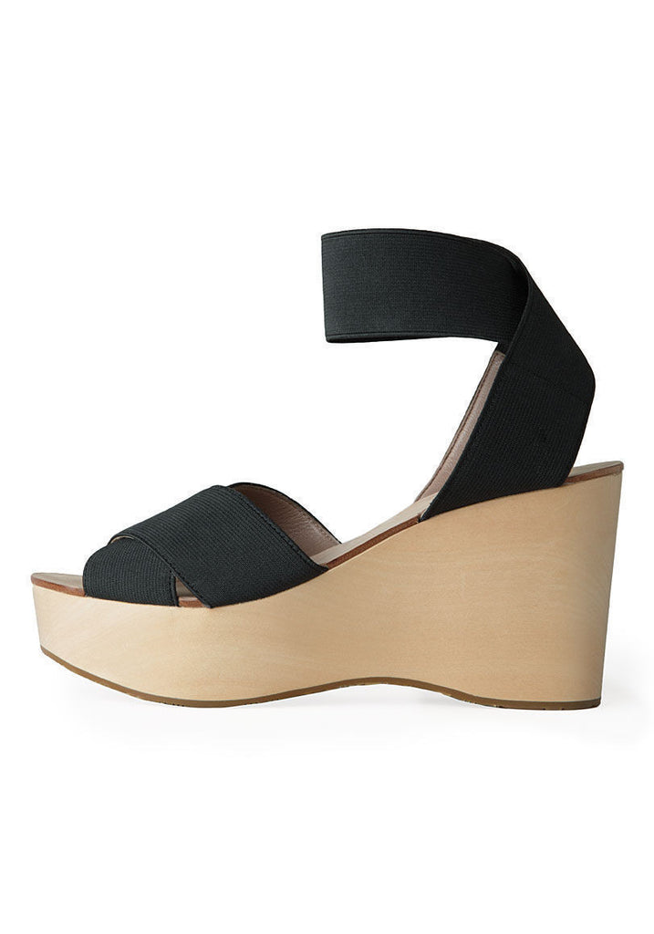 Elastic Platform Sandal