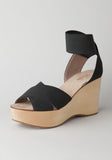 Elastic Platform Sandal
