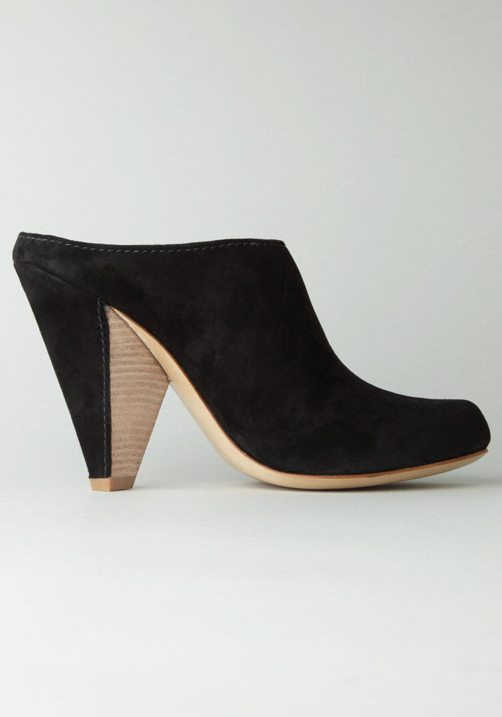 Mule w/ Wooden Heel