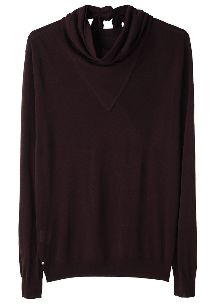 Knot Neck Pullover