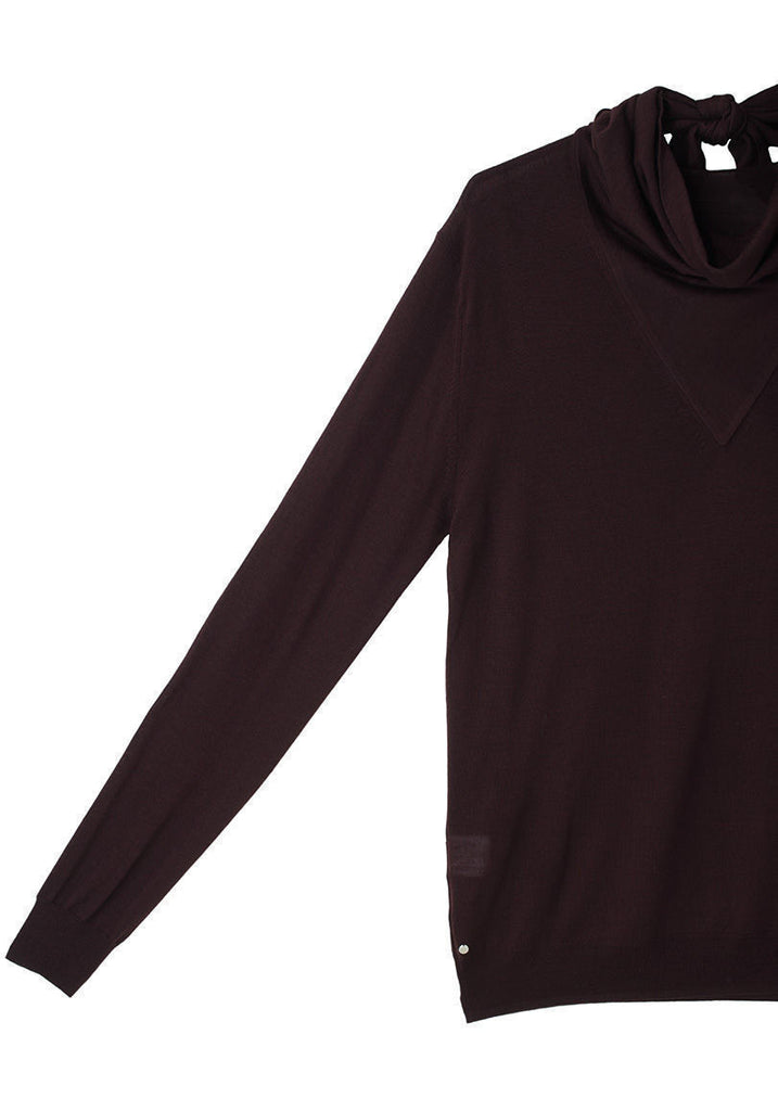 Knot Neck Pullover