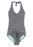 Twist Halter One Piece
