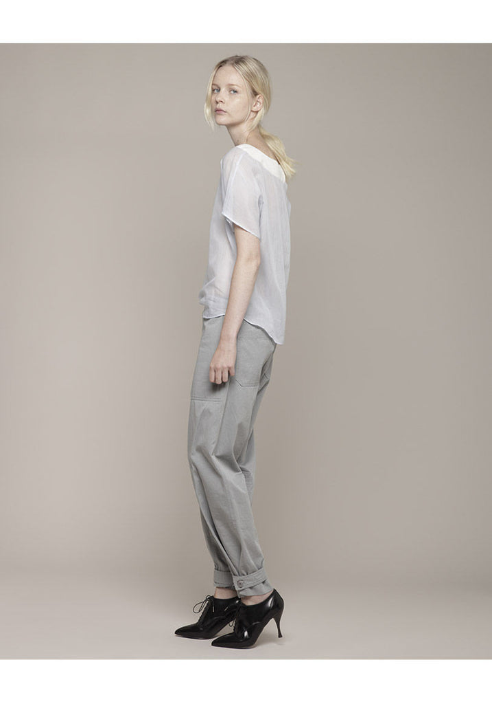 Collar Appliqué Top