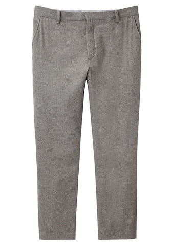 Cropped Flannel Trouser