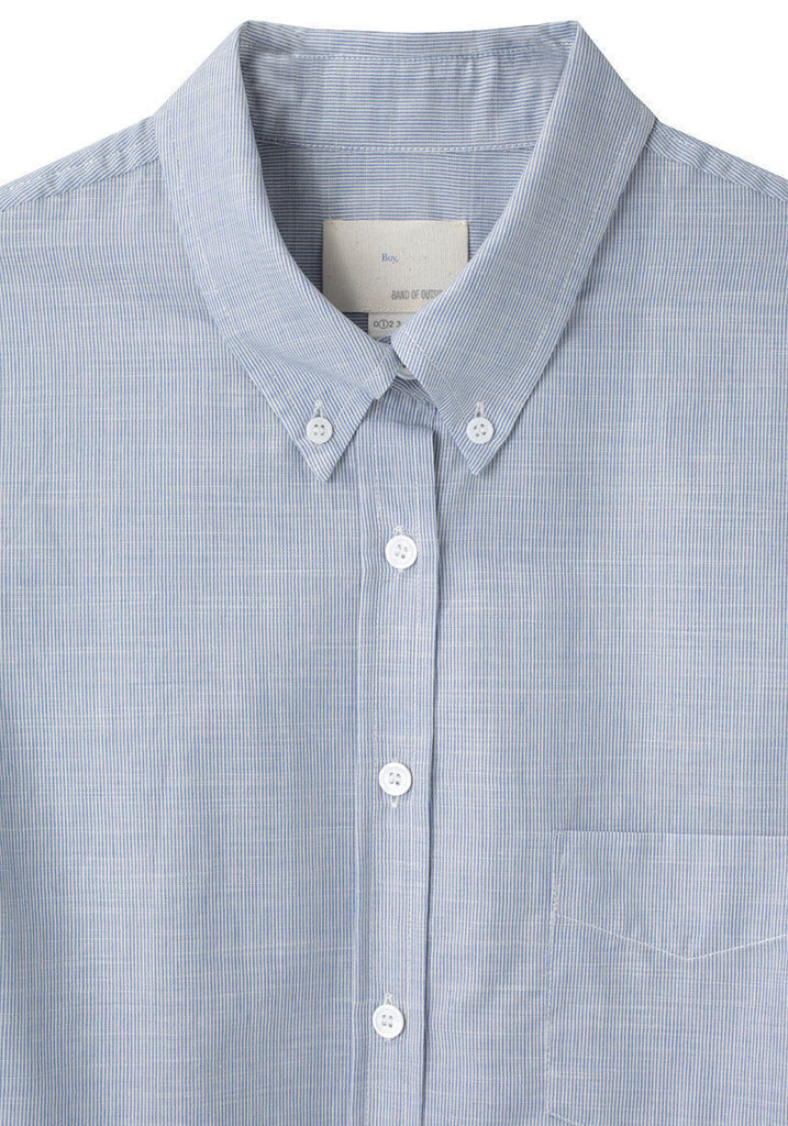 Cropped Sleeve Shirt