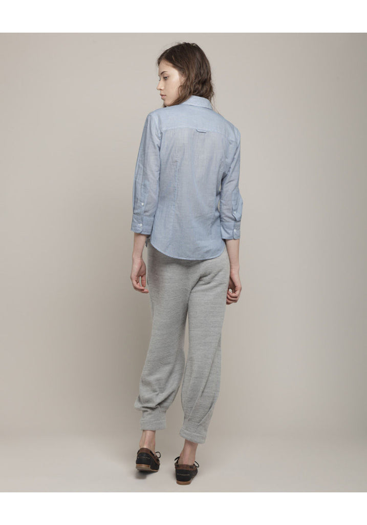 Cropped Sleeve Shirt