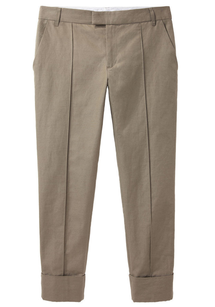 Cuffed Canvas Pant
