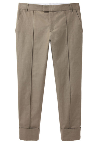 Cuffed Canvas Pant