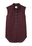 High Neck Sleeveless Shirt