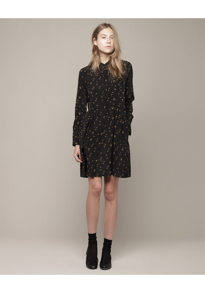 L/S Print Dress