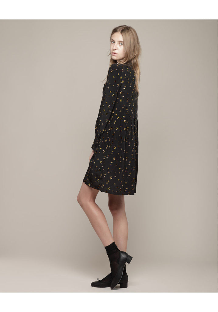 L/S Print Dress