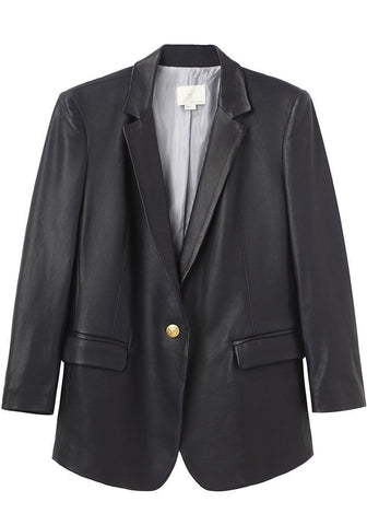 Leather Blazer
