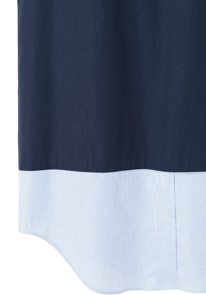 Mixed Sleeveless Shirt