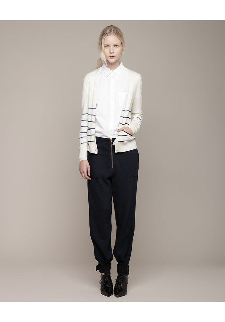 Mixed Stripe Cardigan