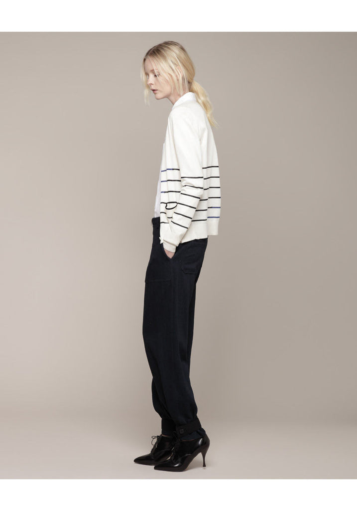 Mixed Stripe Cardigan