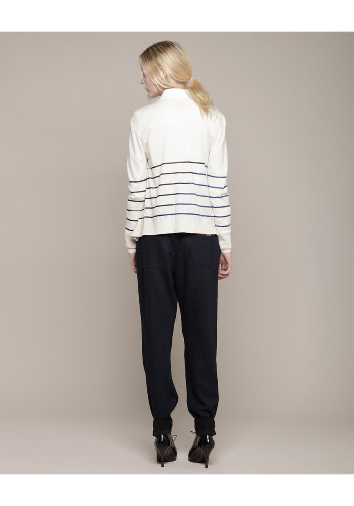 Mixed Stripe Cardigan