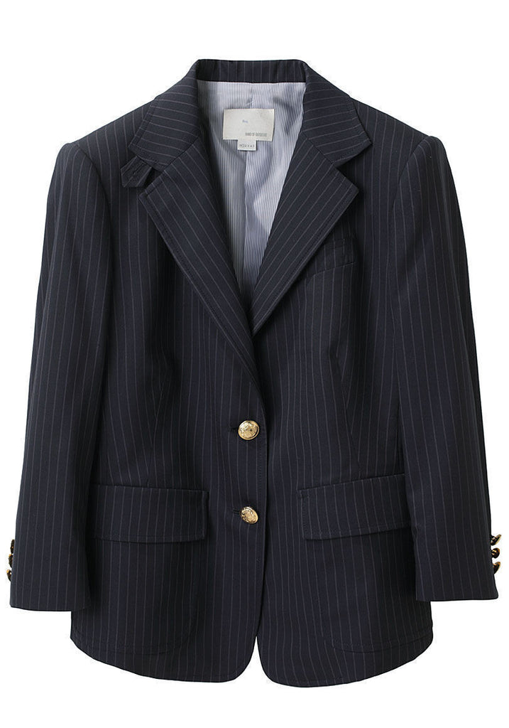 Pinstripe Blazer