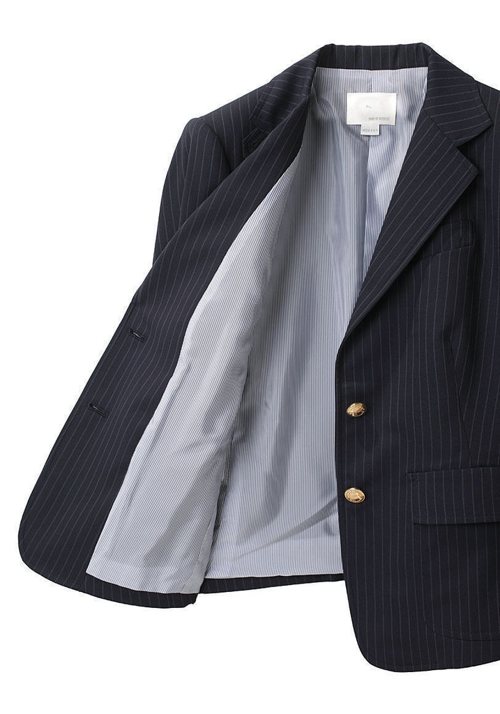 Pinstripe Blazer