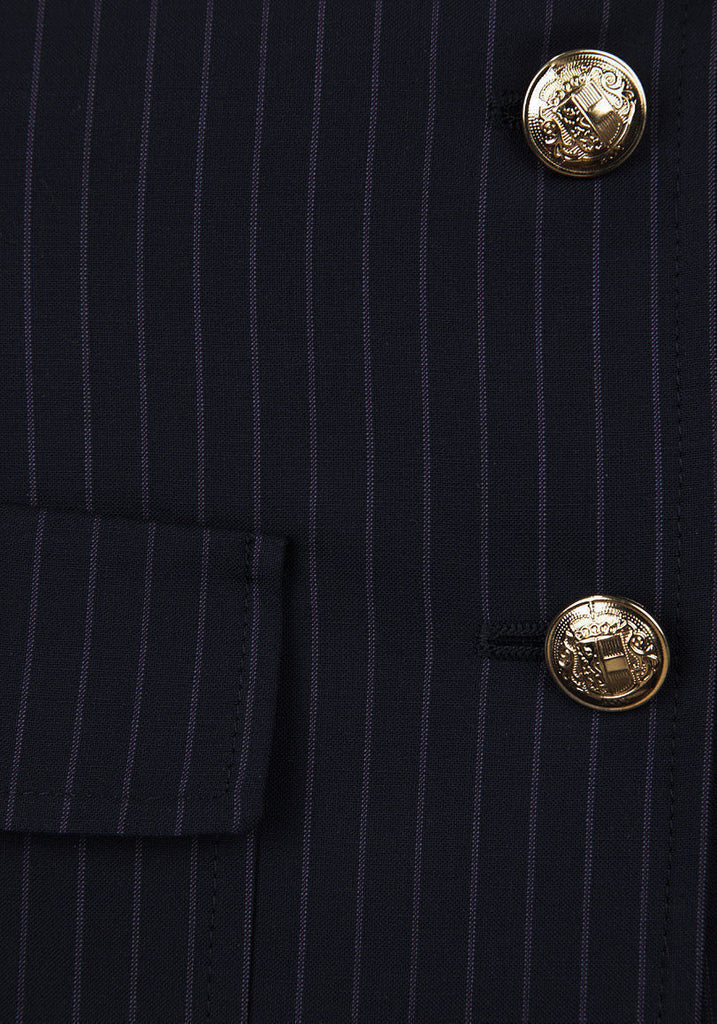 Pinstripe Blazer