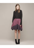 Plaid Pleated Skirt