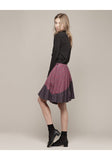 Plaid Pleated Skirt