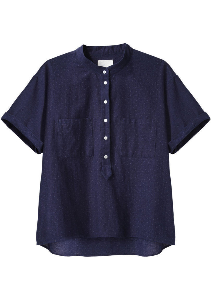 Printed Peasant Shirt
