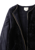 Shearling Opera Coat