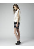 Shibori Plaid Shorts