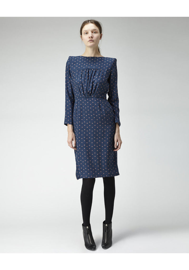 Shirred Bodice Dress