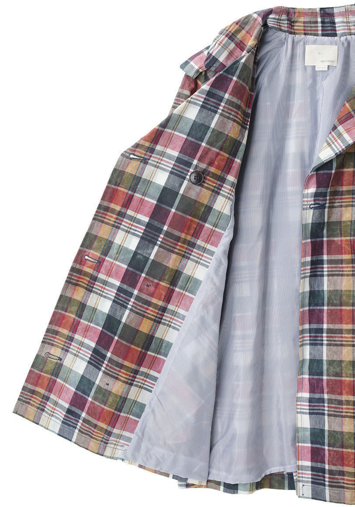 Shrunken Waxed Trench