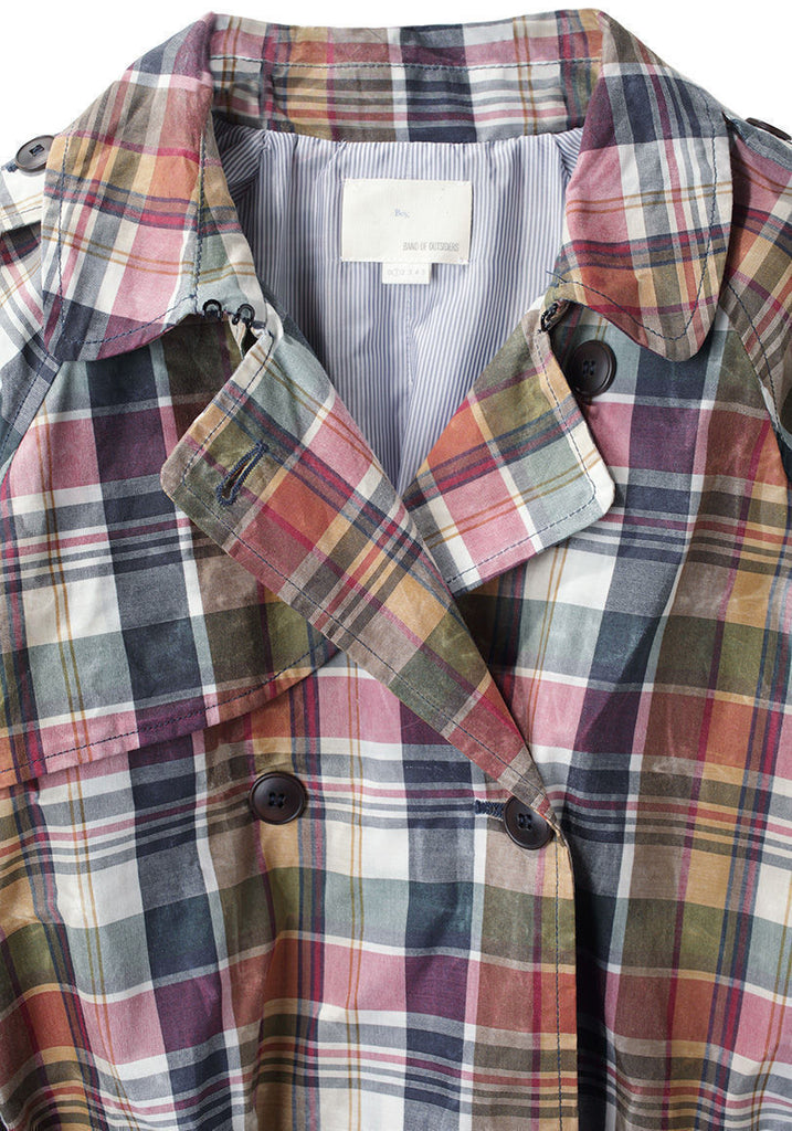 Shrunken Waxed Trench