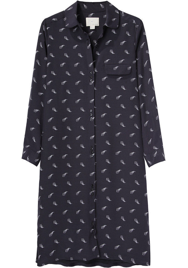 Silk Shirtdress
