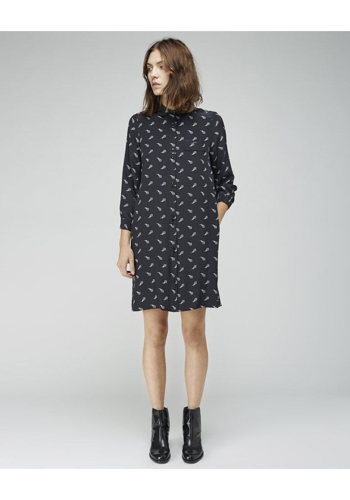 Silk Shirtdress