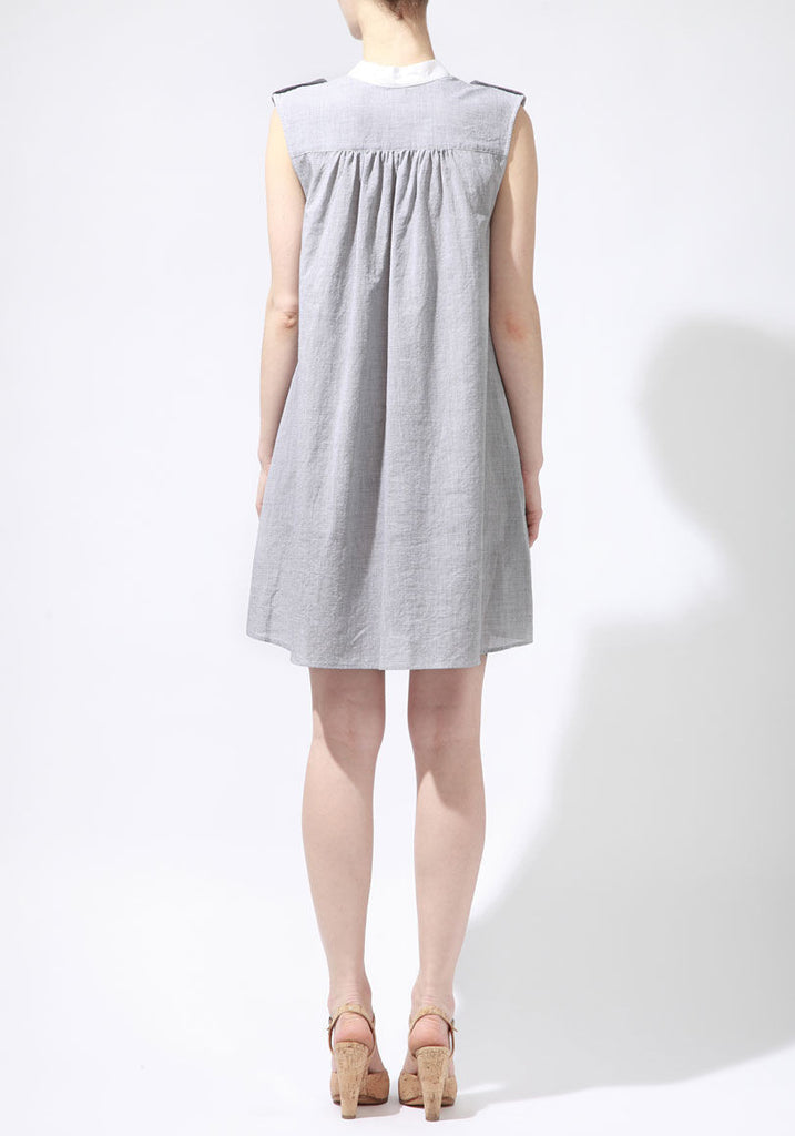 Sleeveless Shirtdress