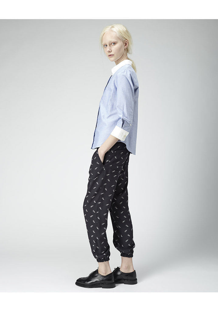 Slouchy Silk Pant