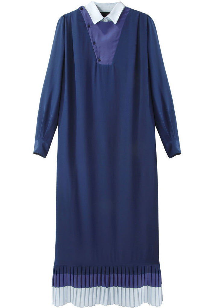 Tri-Color Silk Dress - RTV