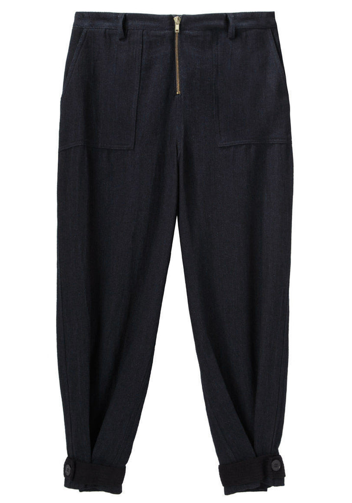 Zip Front Pant