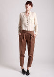 Linen Pant w/ Tie Belt