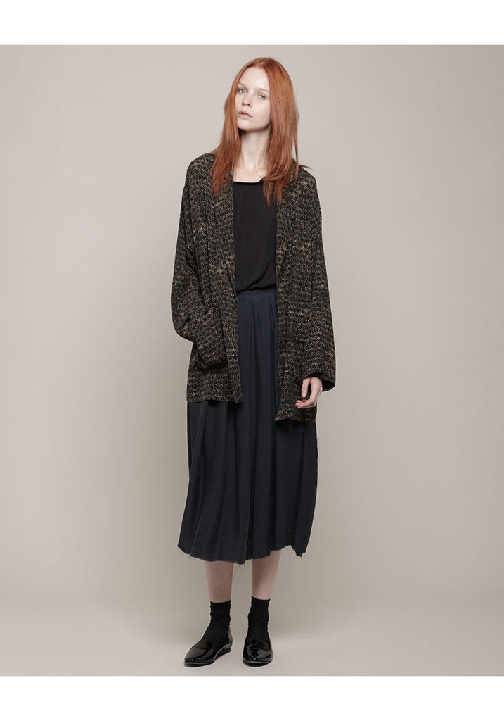 Oversized Printed Blazer