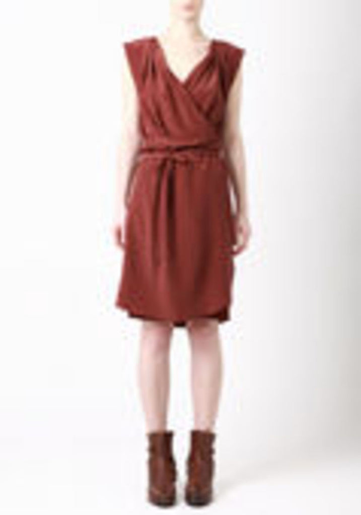 Silk Wrap Dress