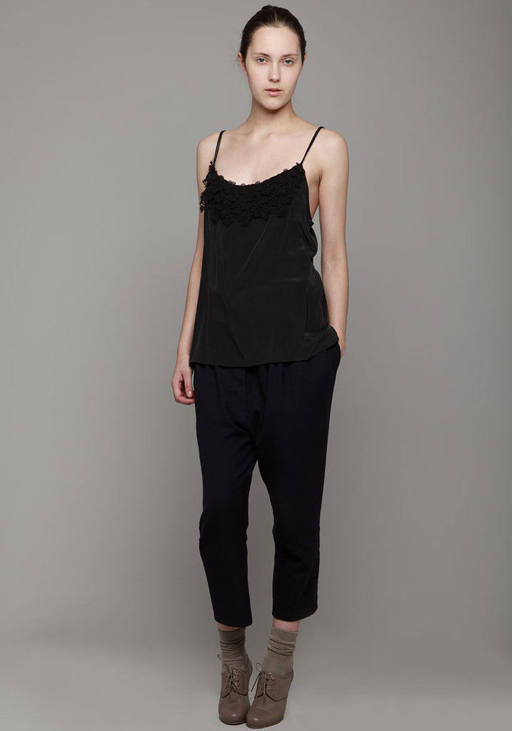 Strappy Tank With Lace