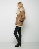 Velocite Oversized Shearling Jacket