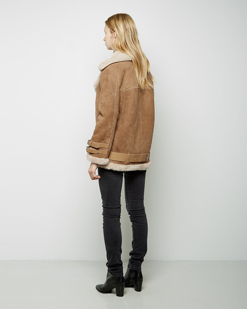 Velocite Oversized Shearling Jacket