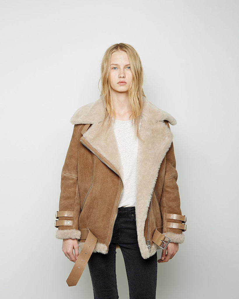 Velocite Oversized Shearling Jacket